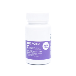 1:1 THC/CBD Capsules - 10mg