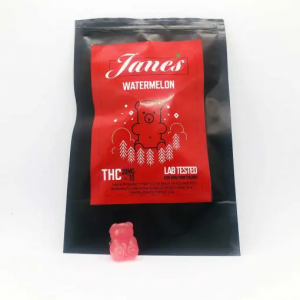 Jane's THC Weed gummies 10mg - Watermelon